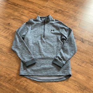 Under Armour Pullover Shirt Top Jacket Men's size Small Blue Quarter Zip